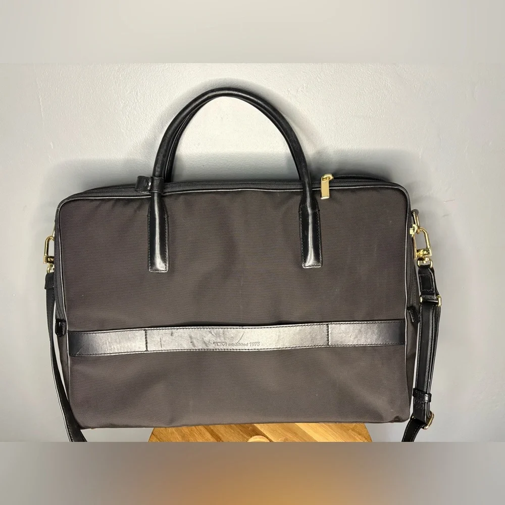 Tumi Black Larkin Erin Briefcase